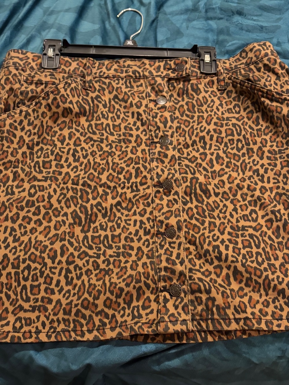 Banana Republic Denim Utility Mini Skirt